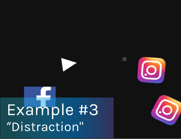 Preview image of game example #3: Distraction game.