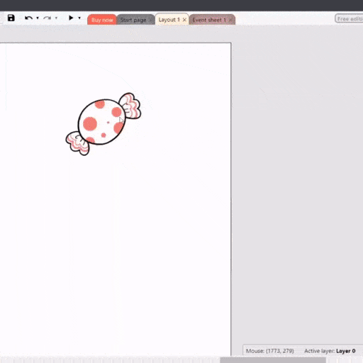 GIF animation of how to add behaviours.