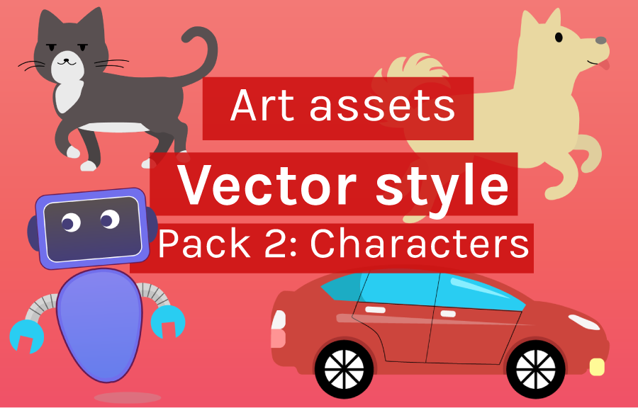 Preview image for art asset character pack