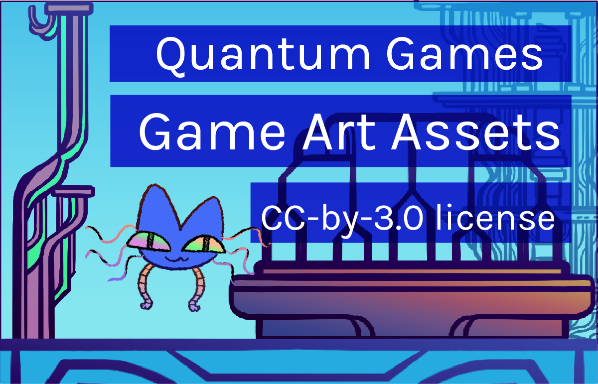 Preview image of quantum games game art assets.